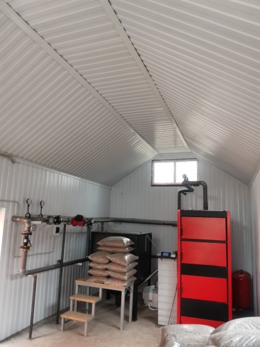 Котел Metal-Fach SEG PELLET 150 кВт с правой подачей